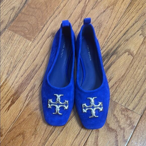 Tory Burch Women's Blue Flats - Picture 1 of 4